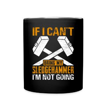 Funny House Demolition Day Can My Proposal - Full Colour Mug - black - Front