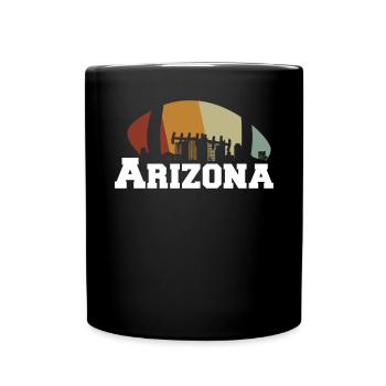Arizona State Sedona Phoenix Grand Canyon AZ - Full Colour Mug - black - Front