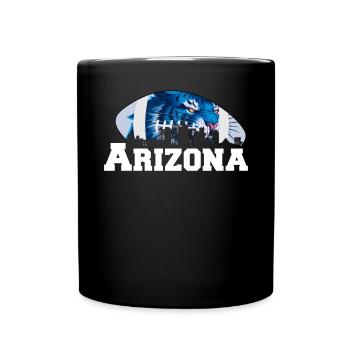 Arizona State Sedona Phoenix Grand Canyon AZ - Full Colour Mug - black - Front