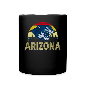 Arizona State Sedona Phoenix Grand Canyon AZ - Full Colour Mug - black - Front
