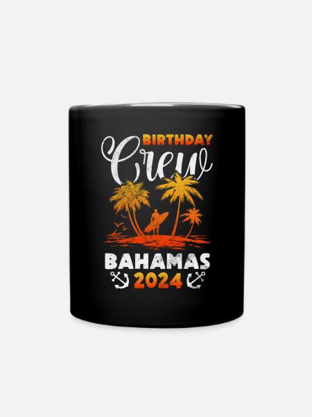Bahamas - Tasse einfarbig - Schwarz