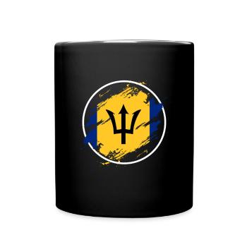 Barbados Karibik Bajan Urlaub Geschenk - Tasse einfarbig - Schwarz - Vorne