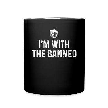 Book Books Library Reading Literature Read Books - Full Colour Mug - black - Front