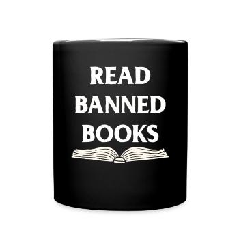 Book Books Library Reading Literature Read Books - Full Colour Mug - black - Front