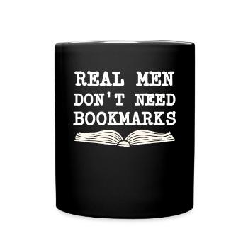 Book Books Library Reading Literature Read Books - Full Colour Mug - black - Front
