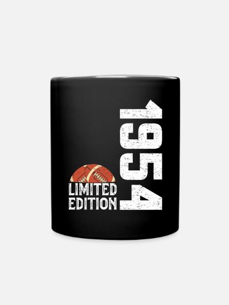 70e Anniversaire 1954 Édition Limitée Rugby - Mug uni - noir