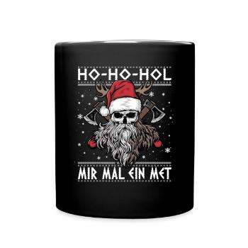Ho Ho Prenons un hydromel - Mug uni - noir - Devant