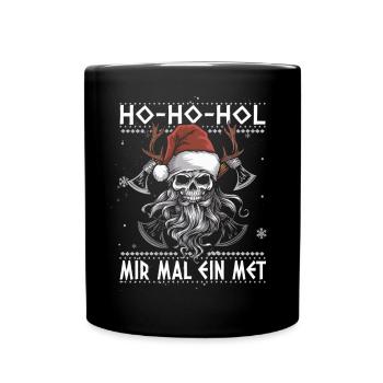 Ho Ho Prenons un hydromel - Mug uni - noir - Devant