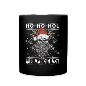 Ho Ho Prenons un hydromel - Mug uni - noir - Devant