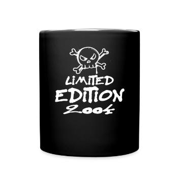 Limited Edition 2004 Birthday Born in 2004 - Full Colour Mug - black - Front