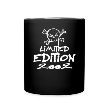 Limited Edition 2002 Geburtstag 2002 Geboren - Tasse einfarbig - Schwarz - Vorne