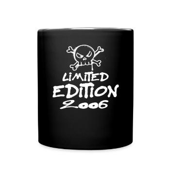 Limited Edition 2006 Geburtstag 2006 Geboren - Tasse einfarbig - Schwarz - Vorne