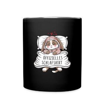Chemise de nuit officielle Sweet Bunny - Mug uni - noir - Devant