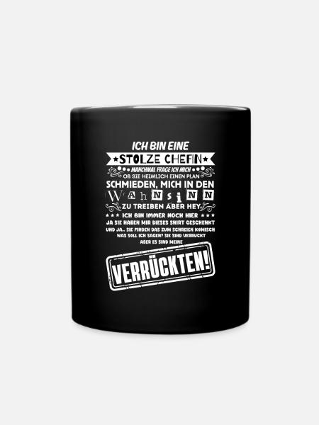 a proud of a troop of crazy - Full Colour Mug - black