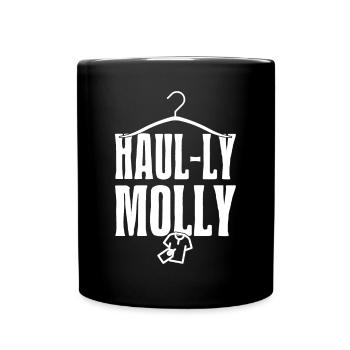 Thrift Shop Haul-ly Molly Love Thrifting - Tasse einfarbig - Schwarz - Vorne