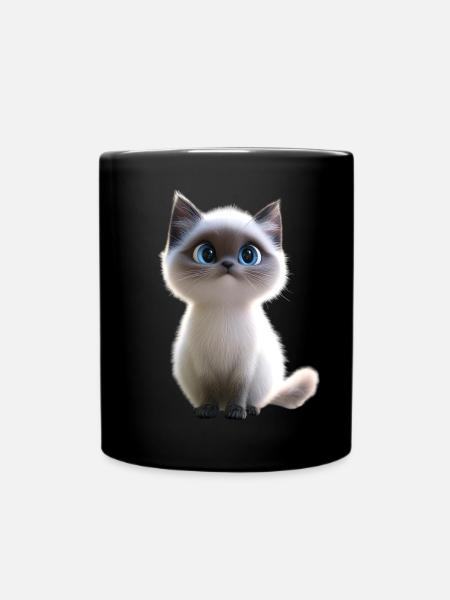 Ragdoll Cat Ragdoll Cat Cute Ragdoll Cats - Full Colour Mug - black