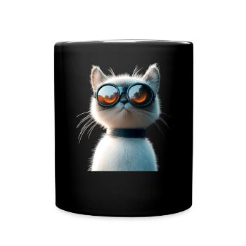 Ragdoll Katze Ragdollkatze Cat Süße Ragdoll Katzen - Tasse einfarbig - Schwarz - Vorne