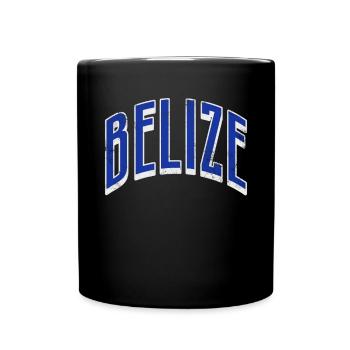 Belize - Tasse einfarbig - Schwarz - Vorne