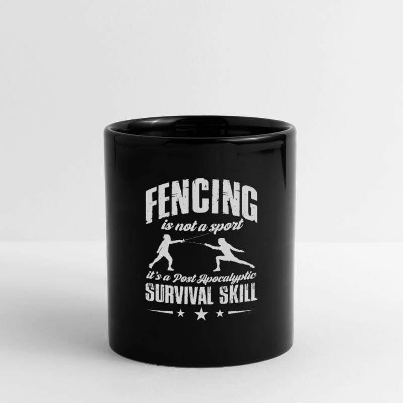 Escrime Épée Sabre Épée Épée Escrime Cadeau Mug uni