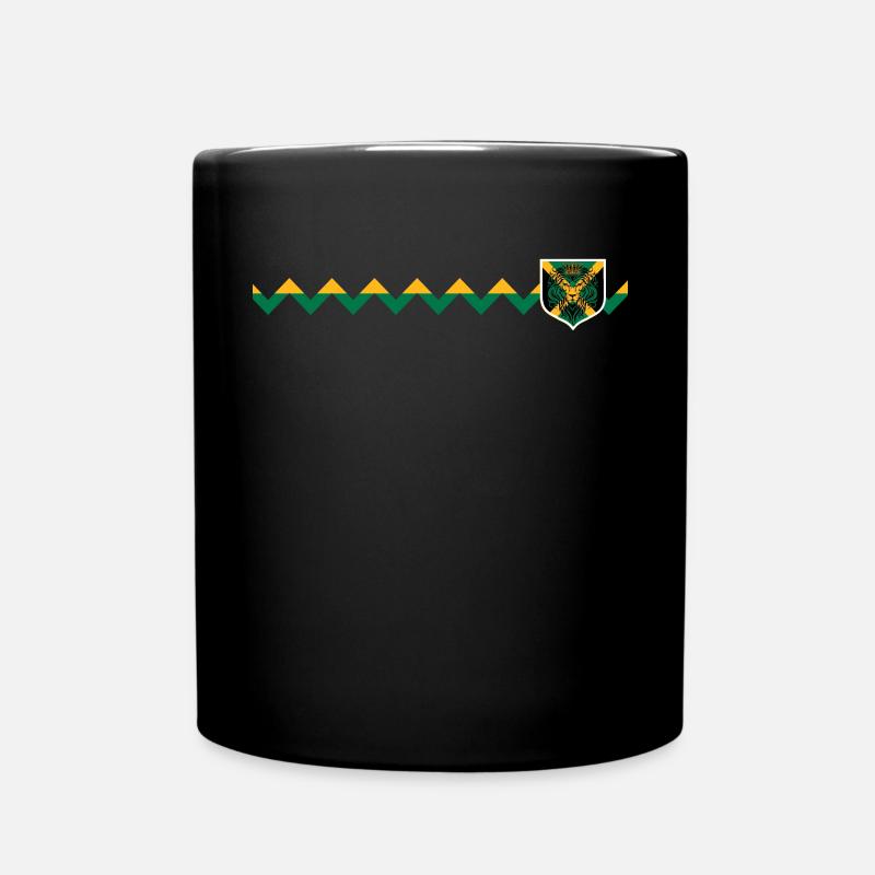 Jamaïque Jamaïque Rasta Raggea Drapeau Rastafari - Mug uni - noir