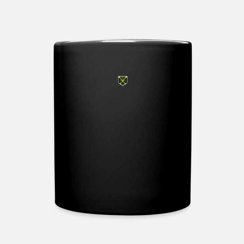 Jamaïque Jamaïque Rasta Raggea Drapeau Rastafari - Mug uni - noir