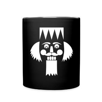 Casse-Noisette Symbole de Noël Noël Avent - Mug uni - noir - Devant