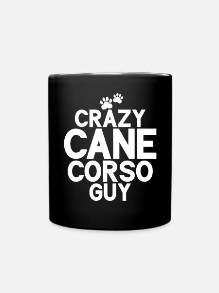 Cane Corso Gifts - Tasse einfarbig - Schwarz