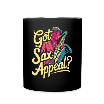 Avez-vous Sax Appeal ? Jazz Passion - Mug uni - noir - Devant