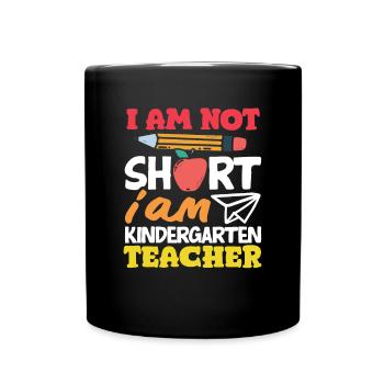 Funny Teacher Teacher Gift - Full Colour Mug - black - Front