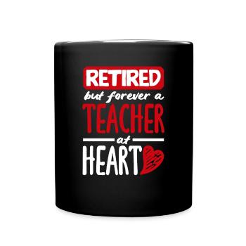 Funny Teacher Teacher Gift - Full Colour Mug - black - Front