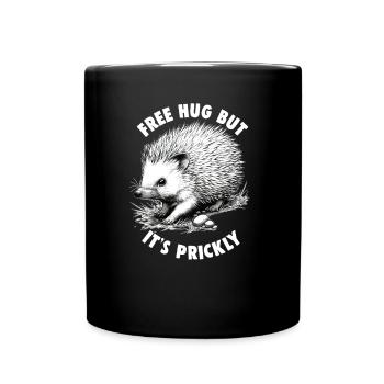 Mignon Hérisson Amoureux Drôle Hérisson Drôle Hérisson Mignon - Mug uni - noir - Devant