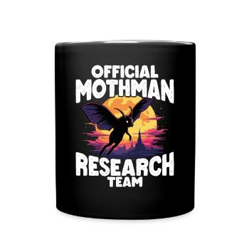 Équipe de recherche officielle Mothman Cryptid - Mug uni - noir - Devant