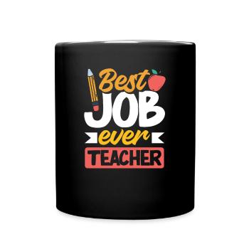 Funny Teacher Teacher Gift - Full Colour Mug - black - Front