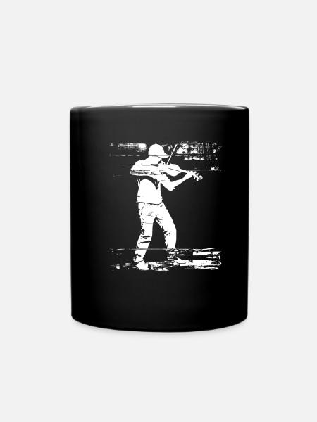 Croquis de violoniste - Mug uni - noir