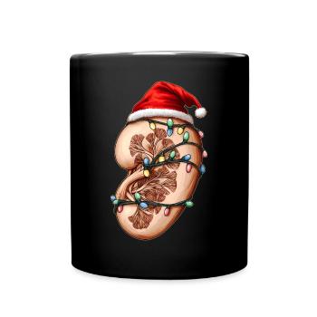 Dialysis Technician Dialysis Technician Lung - Full Colour Mug - black - Front