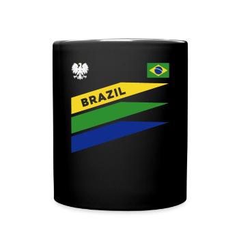 Brasilien Brazil shirt Brasilianer Rio de Janeirao - Tasse einfarbig - Schwarz - Vorne