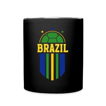 Brasilien Brazil shirt Brasilianer Rio de Janeirao - Tasse einfarbig - Schwarz - Vorne
