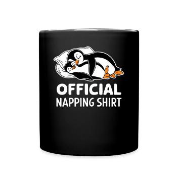 Official Penguin Slumber Shirt - Full Colour Mug - black - Front