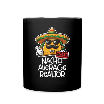 Real Estate Agent Real Estate Agent Gift - Full Colour Mug - black - Front
