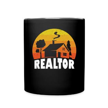 Realtor - Full Colour Mug - black - Front
