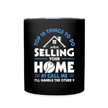 Realtor - Full Colour Mug - black - Front