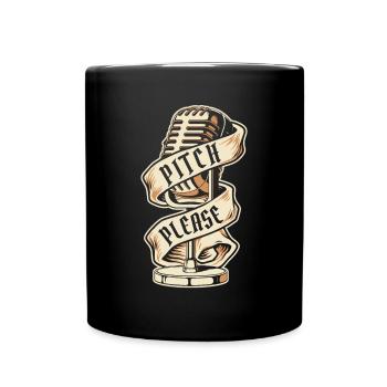 Pitch Please Opéra House Chanteur Ténor Chanteur - Mug uni - noir - Devant