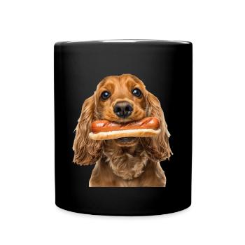 Cocker Spaniel - Mug uni - noir - Devant