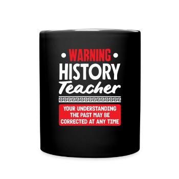 Funny Teacher Teacher Gift - Full Colour Mug - black - Front