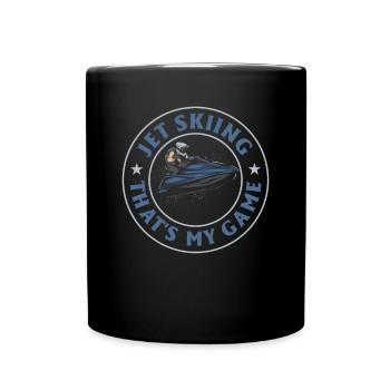 Le jetski c’est mon jeu - Jetski Lover Jetski Rid - Mug uni - noir - Devant