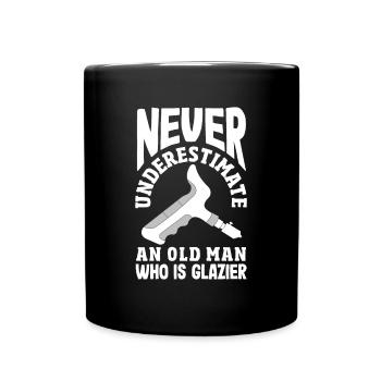 Glasses Gift - Full Colour Mug - black - Front