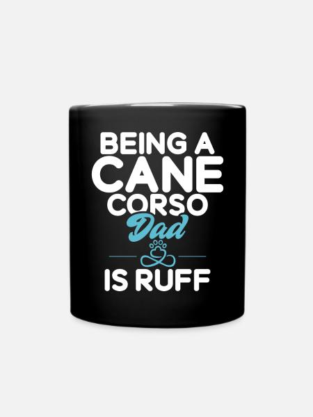 Cane Corso Gifts - Tasse einfarbig - Schwarz