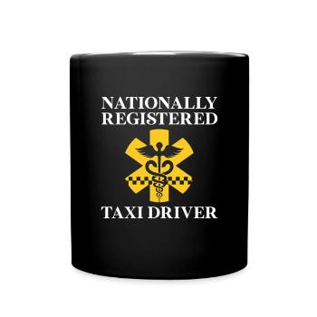 Taxi - Mug uni - noir - Devant