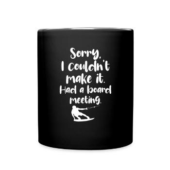 Wakeboard Wakeboarder Wakeboarding Gift - Full Colour Mug - black - Front