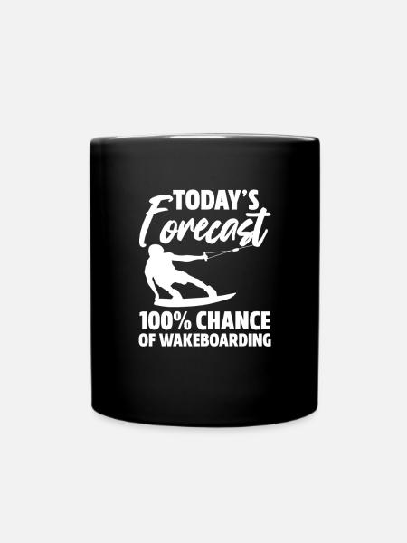 Wakeboard Wakeboarder Wakeboarding Gift - Full Colour Mug - black